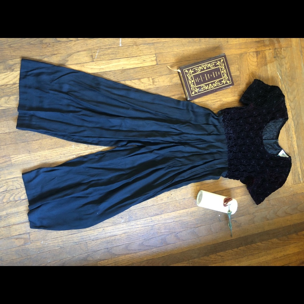 Black Vintage Jumpsuit. Size 10P